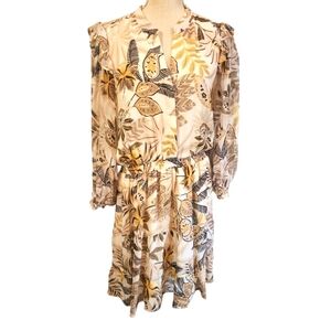 BOB HALE Floral Print Women's Dress Size Medium